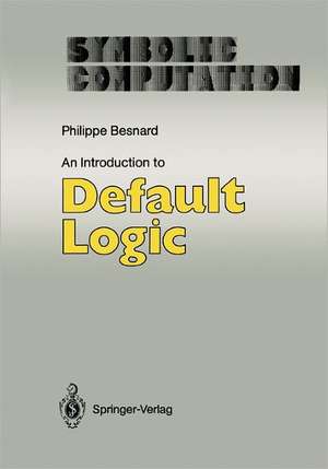 An Introduction to Default Logic de Philippe Besnard