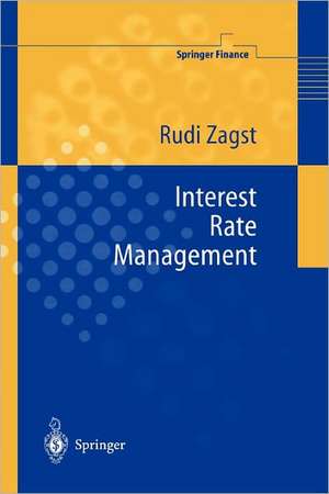 Interest-Rate Management de Rudi Zagst