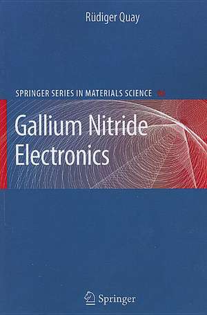 Gallium Nitride Electronics de Rüdiger Quay