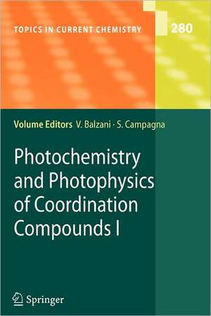 Photochemistry and Photophysics of Coordination Compounds I de Vincenzo Balzani