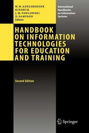 Handbook on Information Technologies for Education and Training de Heimo H. Adelsberger