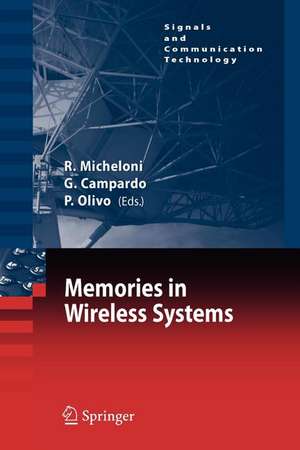 Memories in Wireless Systems de Rino Micheloni