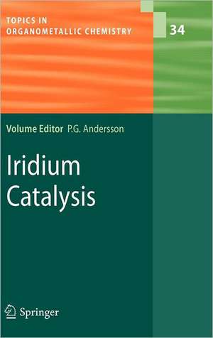 Iridium Catalysis de Pher G. Andersson