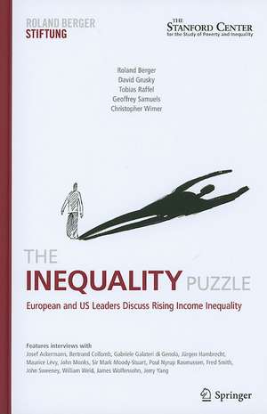 The Inequality Puzzle: European and US Leaders Discuss Rising Income Inequality de Roland Berger