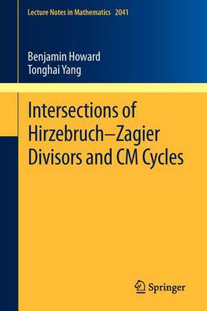 Intersections of Hirzebruch–Zagier Divisors and CM Cycles de Benjamin Howard