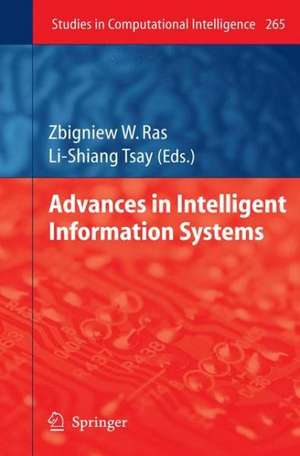 Advances in Intelligent Information Systems de Zbigniew W. Ras