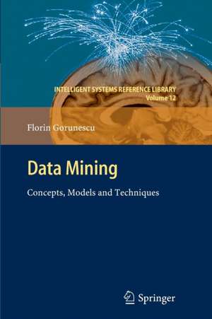 Data Mining: Concepts, Models and Techniques de Florin Gorunescu