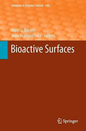 Bioactive Surfaces de Hans G. Börner