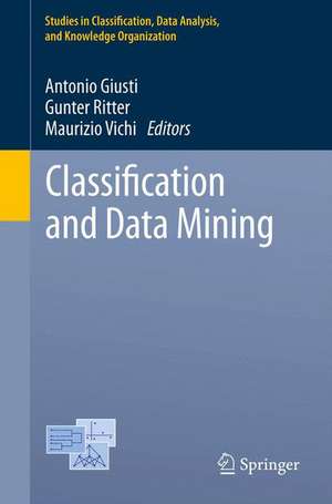 Classification and Data Mining de Antonio Giusti