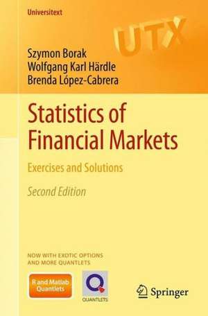 Statistics of Financial Markets: Exercises and Solutions de Szymon Borak