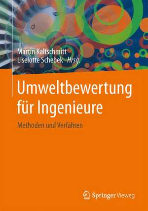 Umweltbewertung für Ingenieure: Methoden und Verfahren de Martin Kaltschmitt