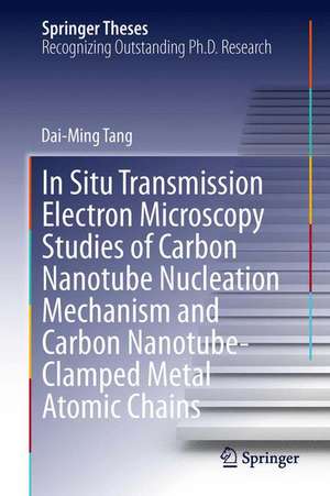 In Situ Transmission Electron Microscopy Studies of Carbon Nanotube Nucleation Mechanism and Carbon Nanotube-Clamped Metal Atomic Chains de Dai-Ming Tang