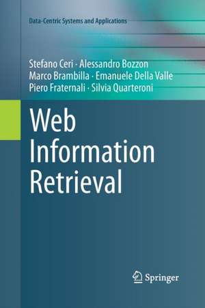 Web Information Retrieval de Stefano Ceri