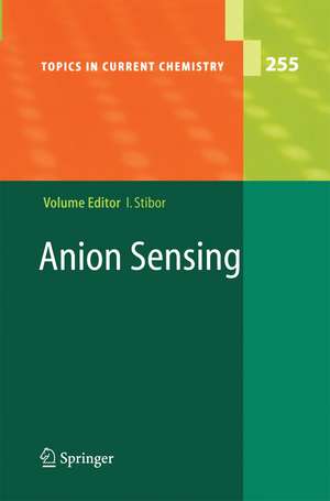 Anion Sensing de Ivan Stibor
