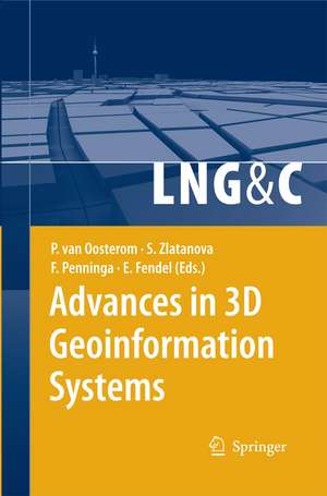 Advances in 3D Geoinformation Systems de Peter van Oosterom