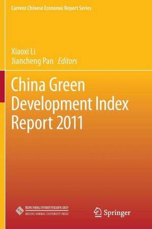 China Green Development Index Report 2011 de Xiaoxi Li