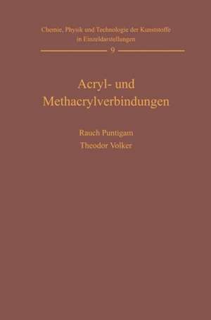 Acryl- und Methacrylverbindungen de Harald Rauch-Puntigam