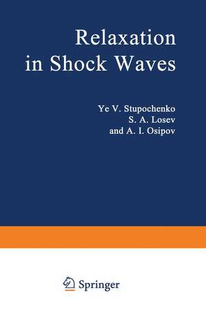 Relaxation in Shock Waves de Y.V. Stupochenko