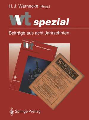 wt spezial: Beiträge aus acht Jahrzehnten de S. Klingauf