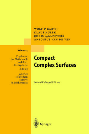 Compact Complex Surfaces de W. Barth