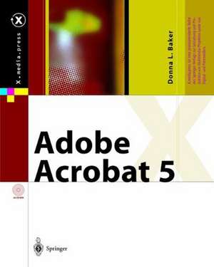 Adobe Acrobat 5 de Donna L. Baker