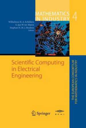 Scientific Computing in Electrical Engineering: Proceedings of the SCEE-2002 Conference held in Eindhoven de Wilhelmus H. Schilders