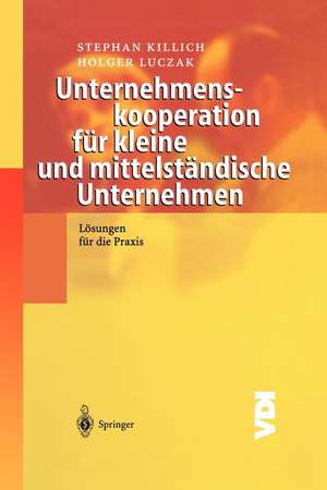 Unternehmenskooperation für kleine und mittelständische Unternehmen: Lösungen für die Praxis de Stephan Killich