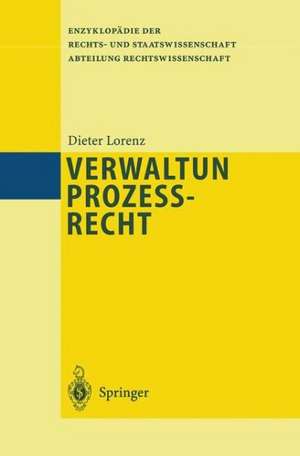 Verwaltungsprozeßrecht de Dieter Lorenz