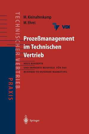 Prozeßmanagement im Technischen Vertrieb: Neue Konzepte und erprobte Beispiele für das Business-to-Business Marketing de Michael Kleinaltenkamp