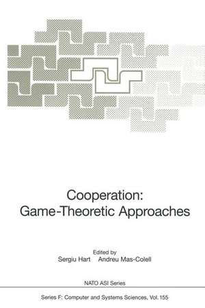 Cooperation: Game-Theoretic Approaches de Sergiu Hart