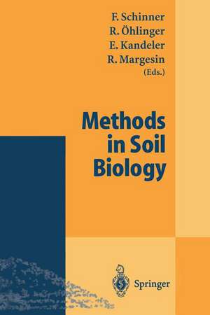 Methods in Soil Biology de Franz Schinner