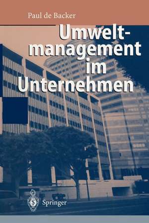 Umweltmanagement im Unternehmen de G. Stützer