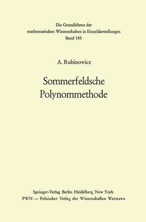 Sommerfeldsche Polynommethode de Adalbert Rubinowicz