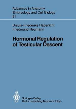 Hormonal Regulation of Testicular Descent de U. -F. Habenicht