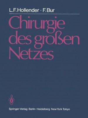 Chirurgie des großen Netzes de A. Sicard