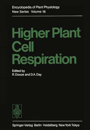 Higher Plant Cell Respiration de R. Douce