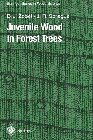 Juvenile Wood in Forest Trees de Bruce J. Zobel