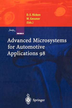 Advanced Microsystems for Automotive Applications 98 de Detlef E. Ricken