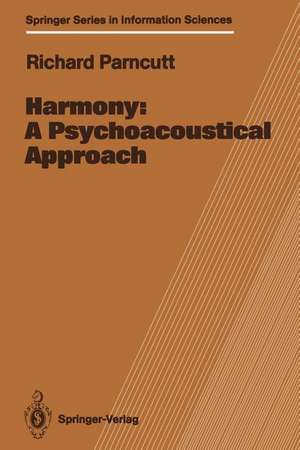 Harmony: A Psychoacoustical Approach de Richard Parncutt