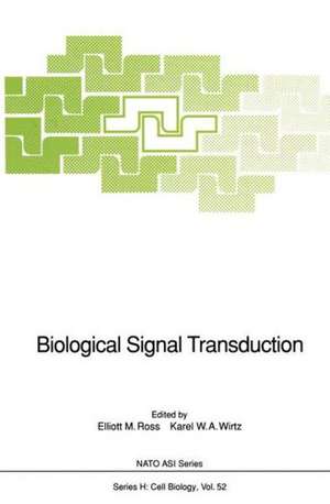 Biological Signal Transduction de Elliott M. Ross