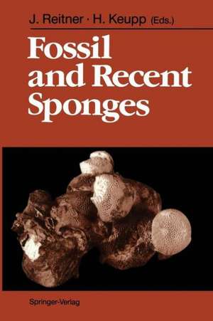 Fossil and Recent Sponges de Joachim Reitner