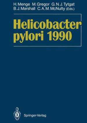 Helicobacter pylori 1990: Proceedings of the Second International Symposium on Helicobacter pylori Bad Nauheim, August 25–26th, 1989 de Heinz Menge