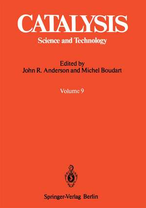 Catalysis: Science and Technology de John R. Anderson