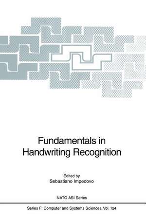 Fundamentals in Handwriting Recognition de Sebastiano Impedovo