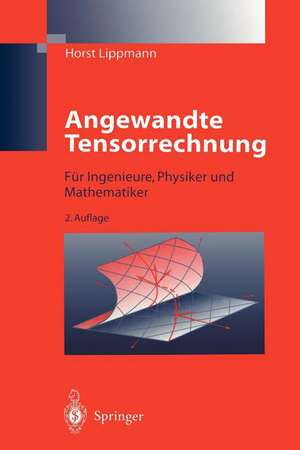 Angewandte Tensorrechnung: Für Ingenieure, Physiker und Mathematiker de Horst Lippmann