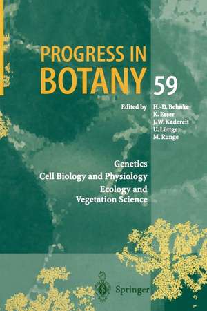 Progress in Botany: Genetics Cell Biology and Physiology Ecology and Vegetation Science de H. D. Behnke