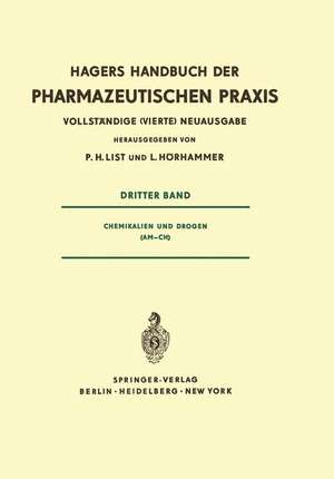 Chemikalien und Drogen (Am – Ch) de P. H. List