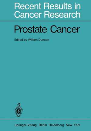 Prostate Cancer de William Duncan