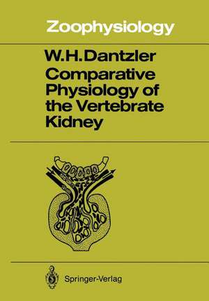 Comparative Physiology of the Vertebrate Kidney de William H. Dantzler