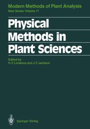 Physical Methods in Plant Sciences de C. Buschmann